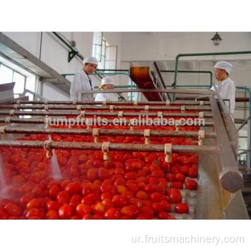 صنعتی پھلوں کی سبزیاں SAUE/ PUREE پروڈکشن لائن